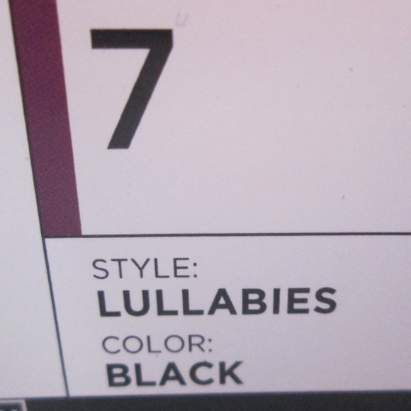 SO LULLABIES BLACK KNEE HIGH BOOTS (SIZE 7) - Picture 15 of 16